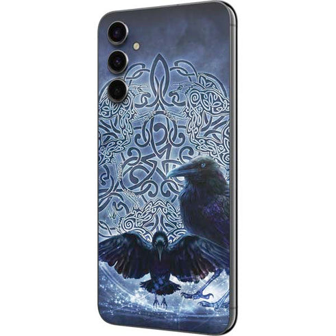 Brigid Ashwood Celtic Raven Galaxy A14 5G Skin